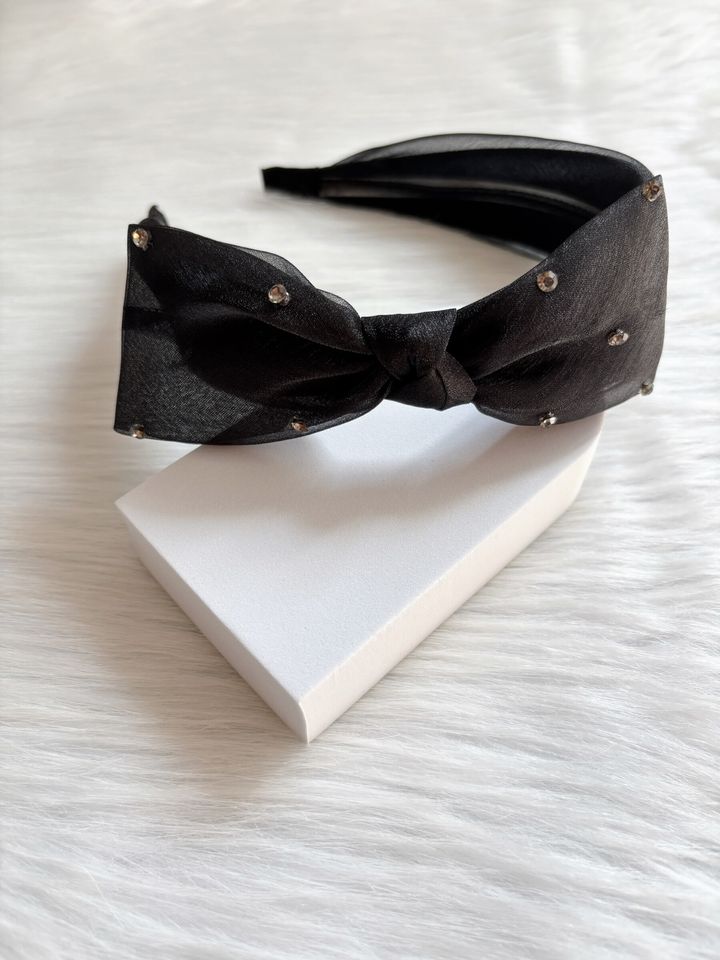 organza ribbon headband