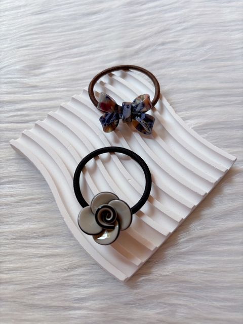 acetate series hair tie