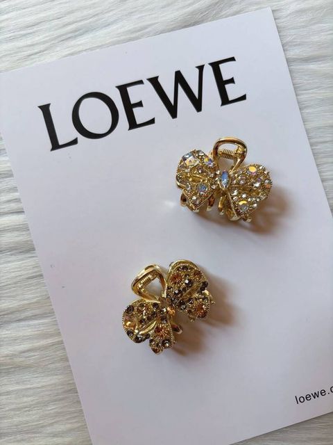 crystal ribbon claw clip (3.5cm)