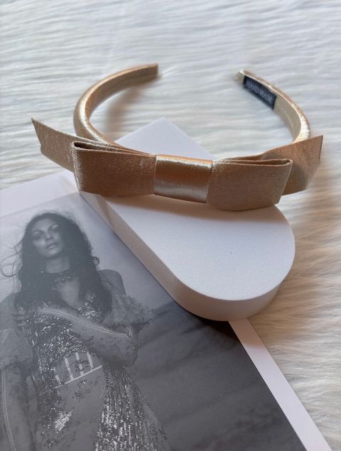 shimmer ribbon headband