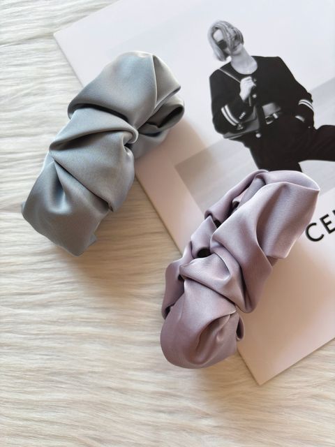 premium satin banana clip