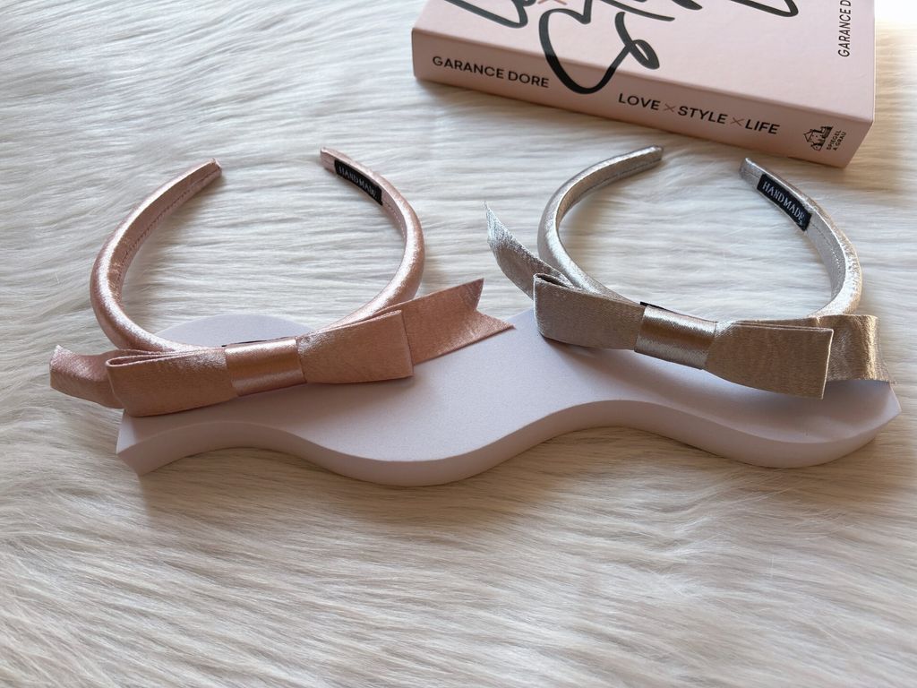 shimmer ribbon headband