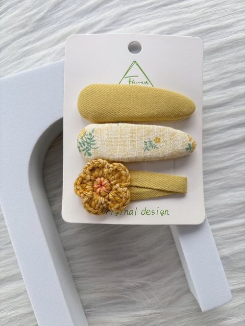 summer theme bb clip (3 in 1 set)
