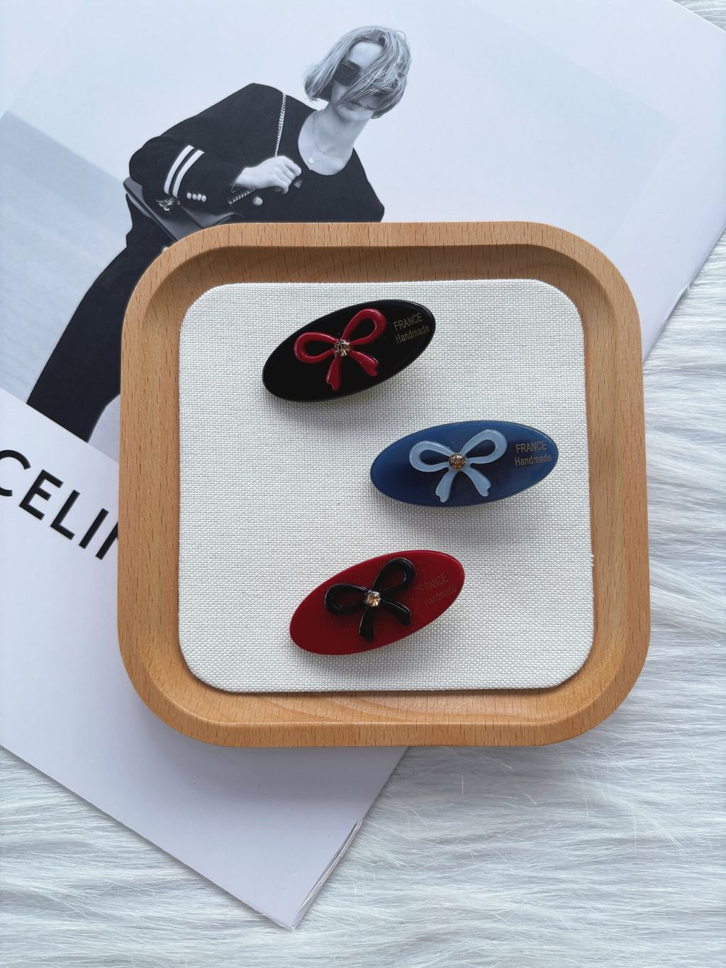 korean style acetate duck clip