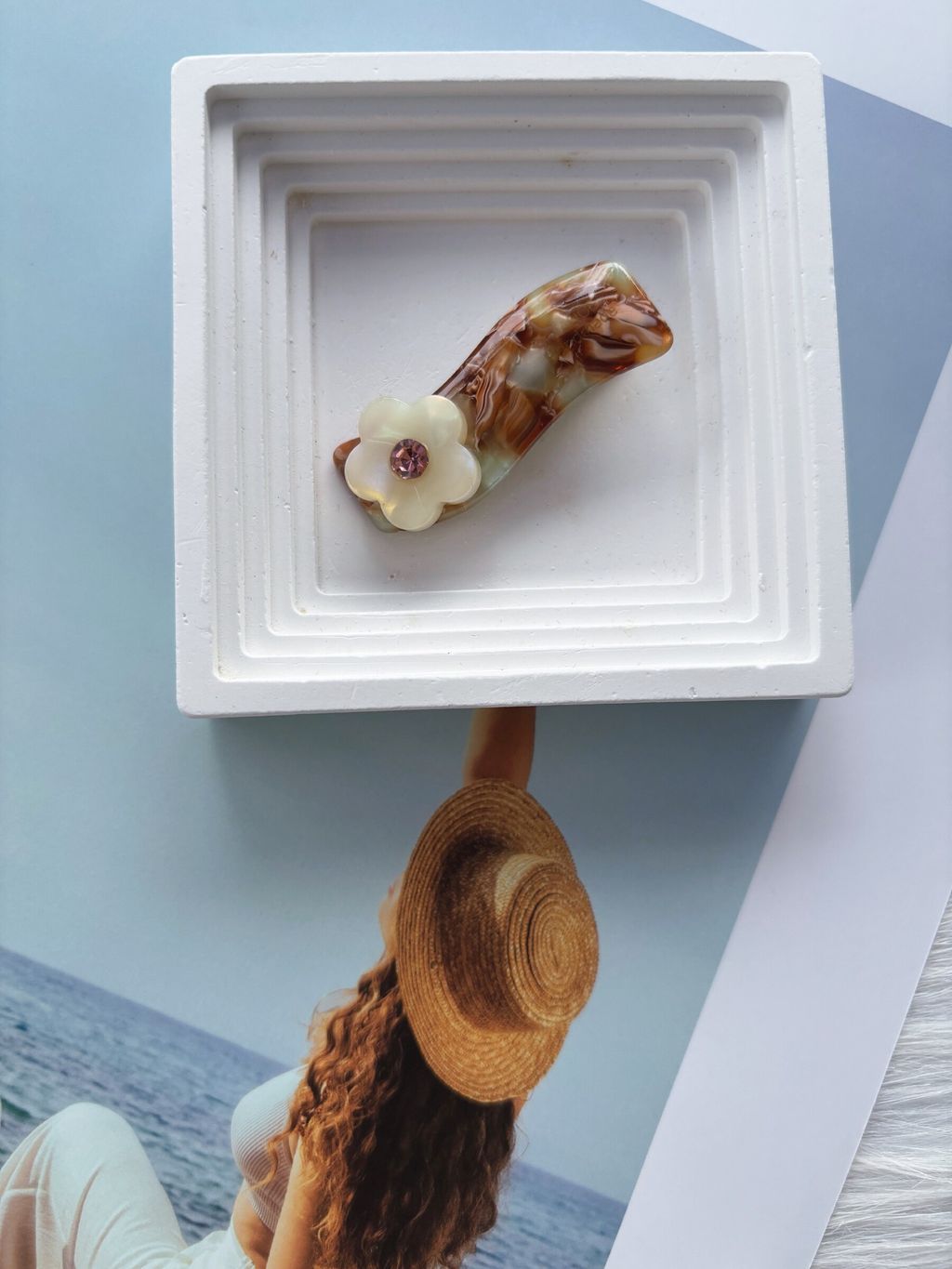 acetate duck clip