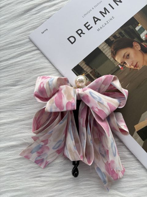 multi layer ribbon banana clip