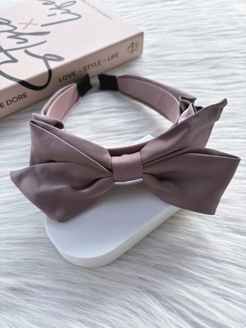 satin ribbon headband
