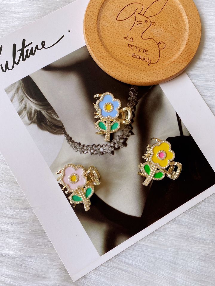 summer flower claw clip (3cm)