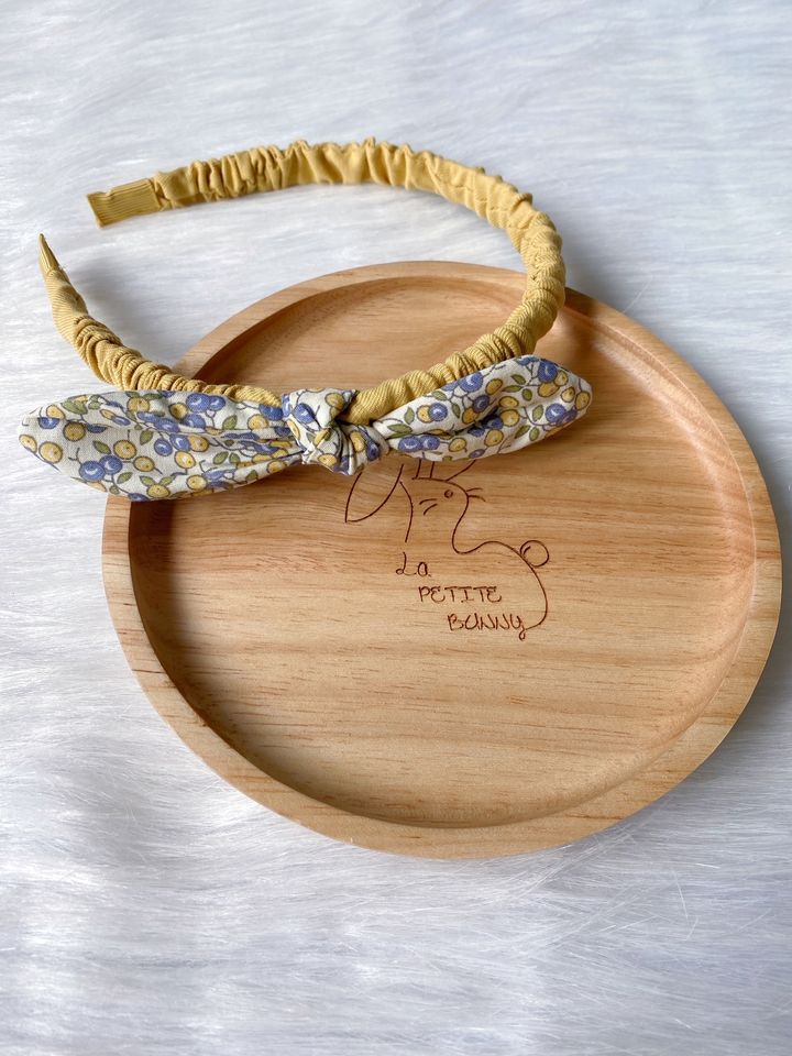 sweet cherry wired ribbon headband