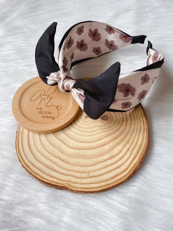 floral print headband