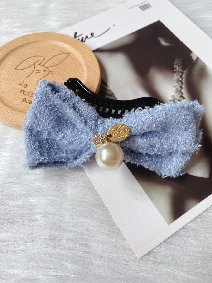 ribbon ponytail clip
