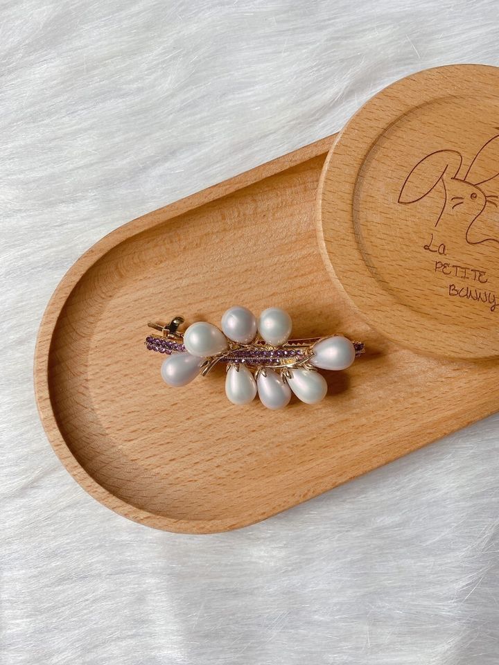 premium pearl spring clip (5.5cm)