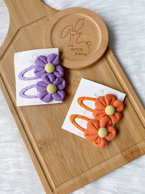 flower bb clip (1pair)