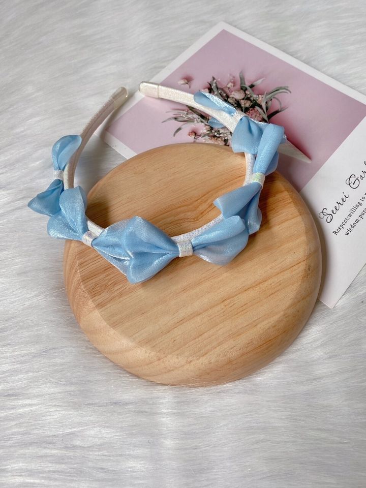 organza ribbon headband