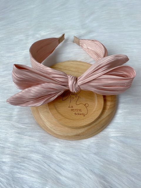 satin wired ribbon headband