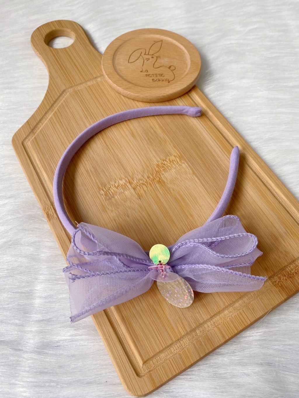 organza ribbon headband