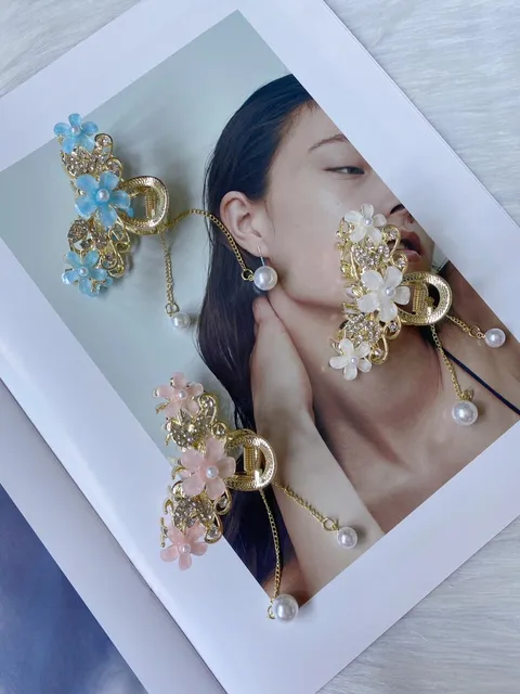 liuli flower claw clip (5.5cm)