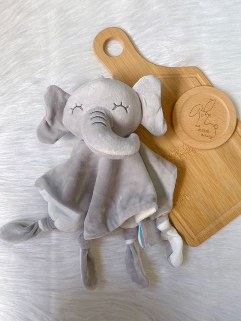 newborn soft plush toy 20cm - elephant