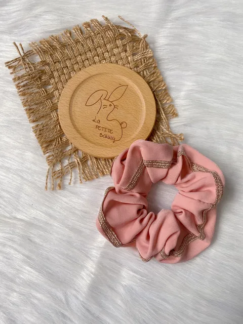 sweet pink scrunchy