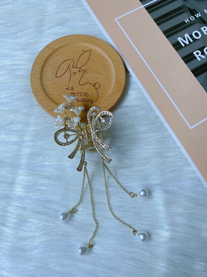 limited edition bell flower claw clip (3cm)