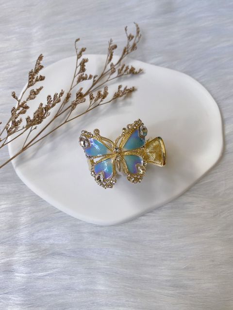 limited edition butterfly ponytail clip