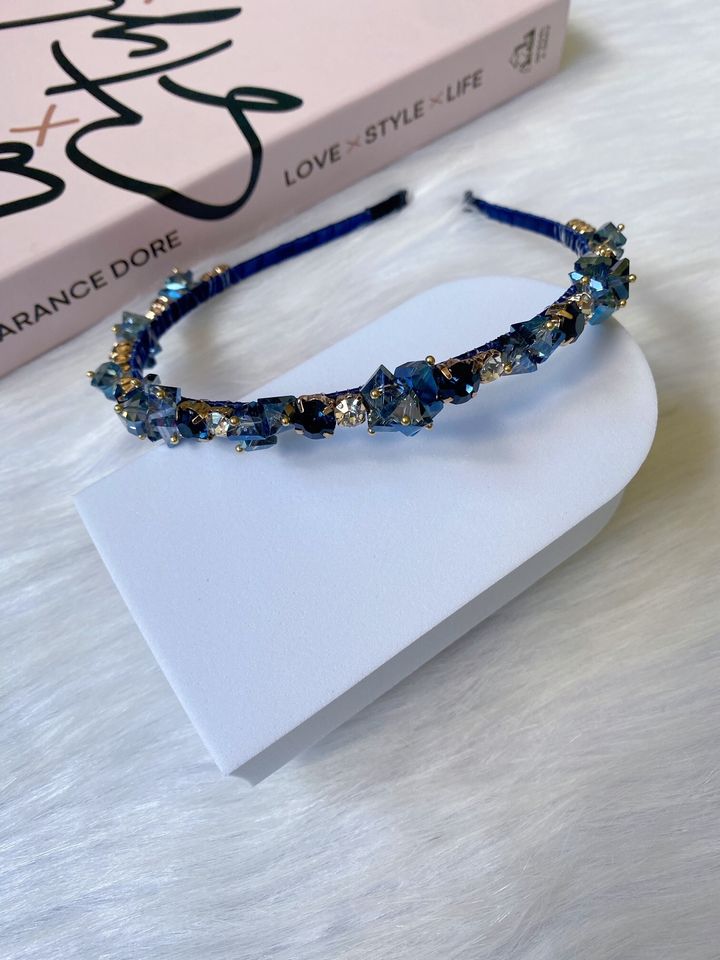 premium handmade crystal headband
