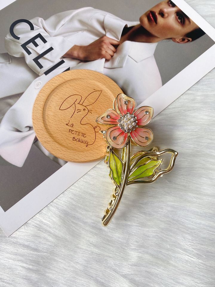 sweet flower claw clip (10cm)