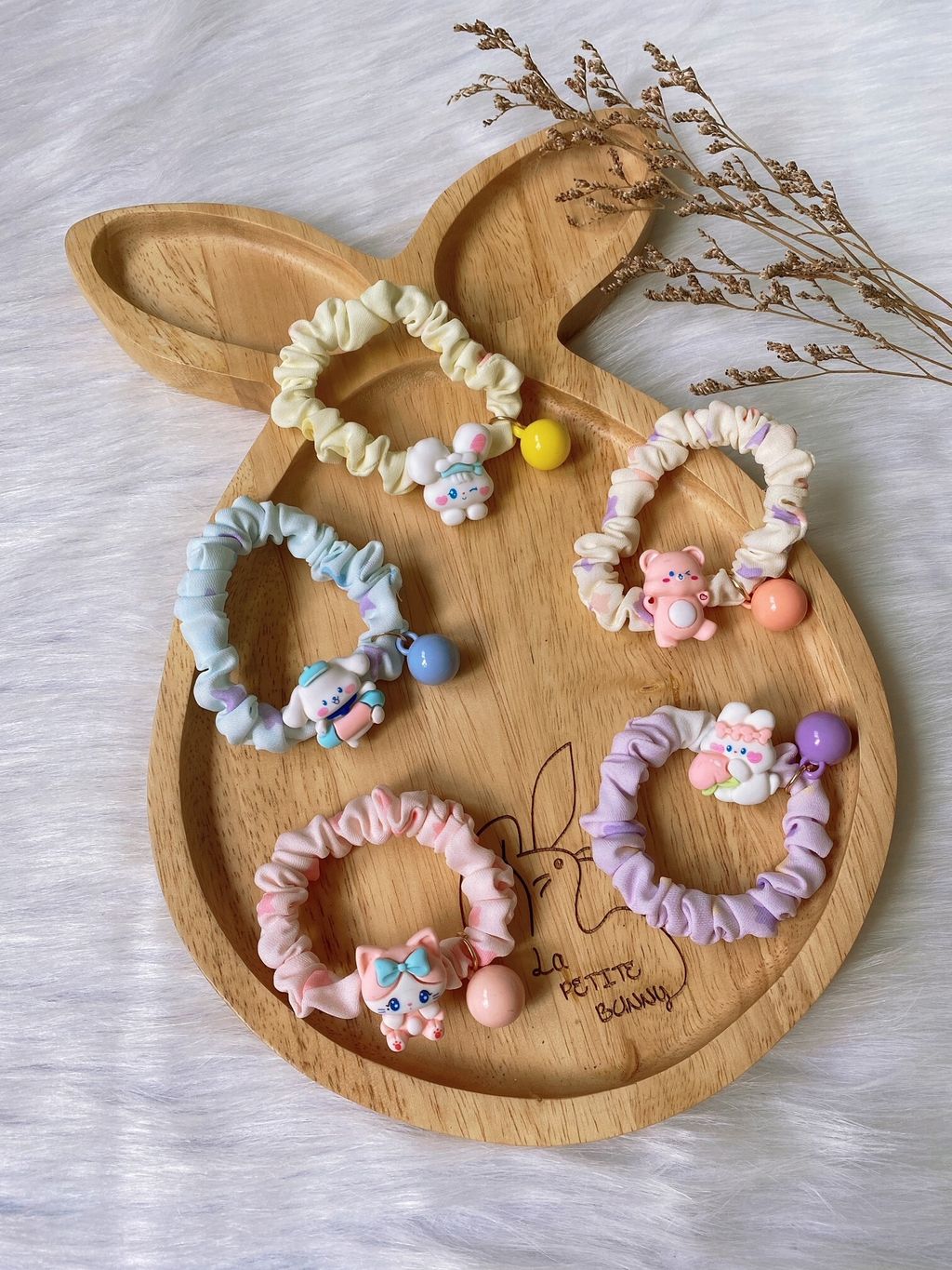 cute ornaments scrunchy