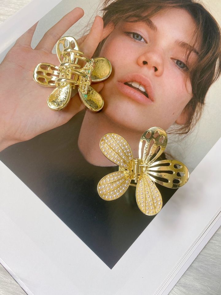 flower claw clip (3.5cm)