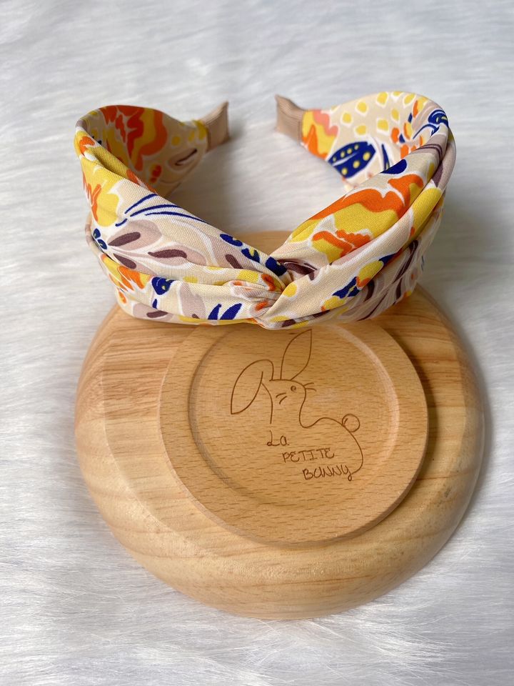 summer print headband
