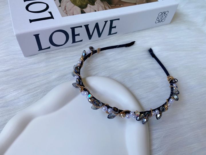premium handmade crystal headband