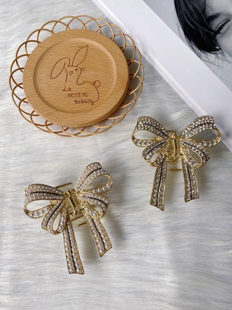 3D ribbon claw clip (3.5cm)