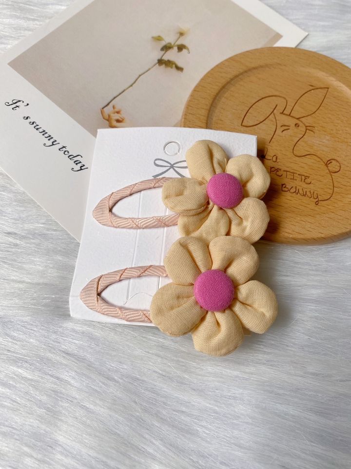 sweet flower bb clip (1pair)