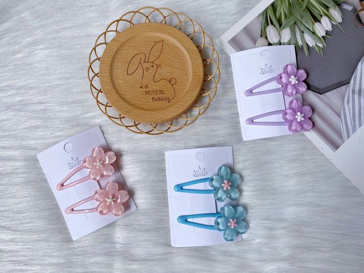 sakura flower bb clip (1pair)