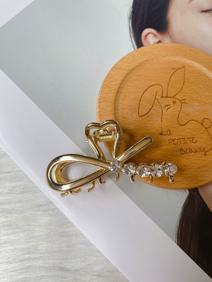 minimalist ribbon claw clip (6cm)