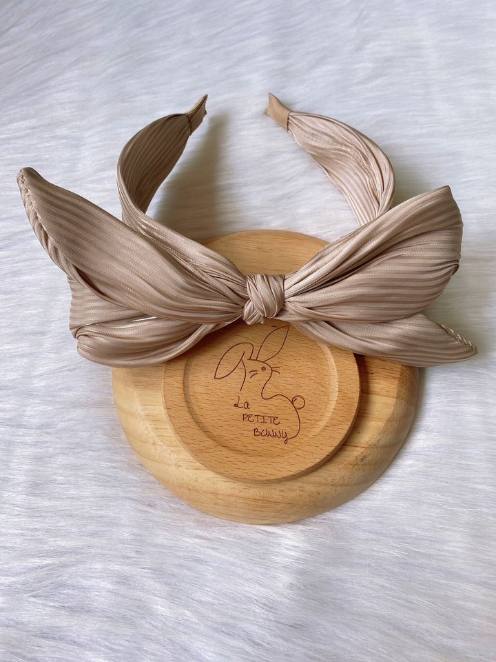 satin wired ribbon headband