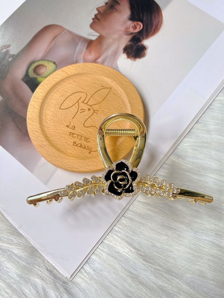 camellia flower claw clip (11cm)