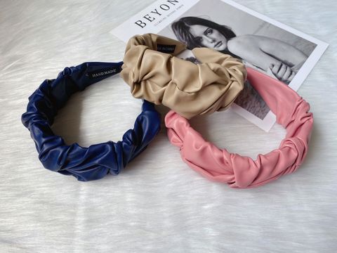 PU leather headband