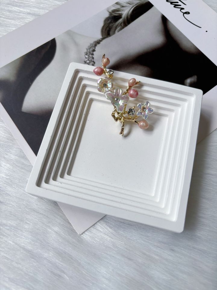 limited edition flower brooch