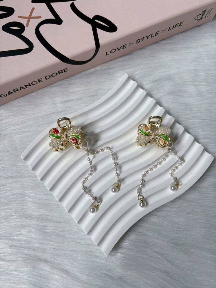 oriental theme claw clip (2.5cm)