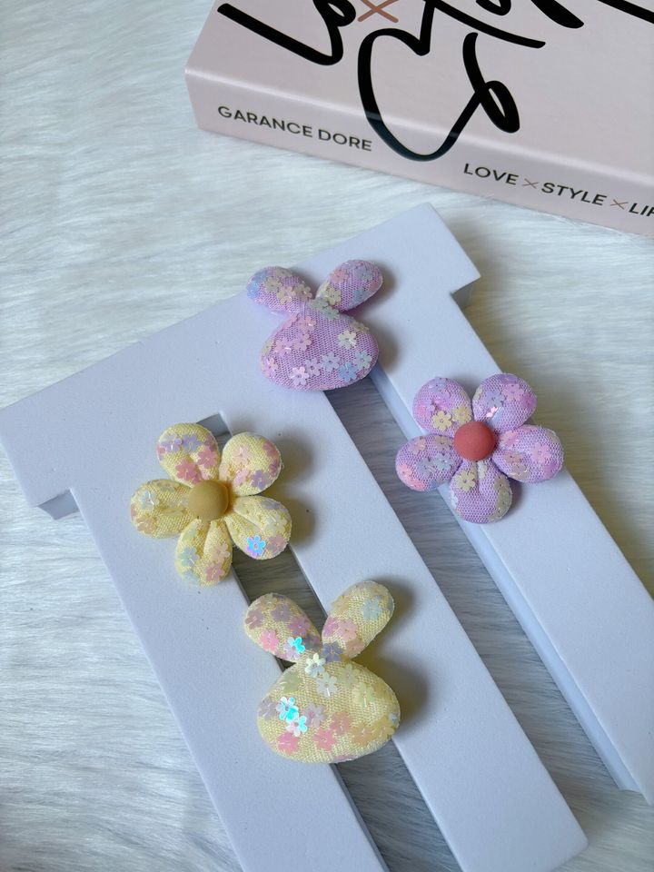 sequin duck clip (2 in 1 set)