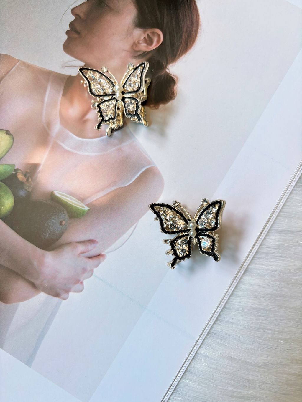 butterfly claw clip (2.5cm)