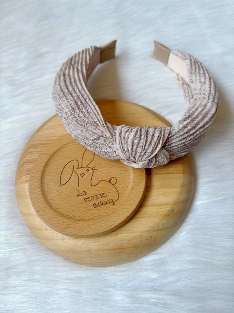 printed knot headband