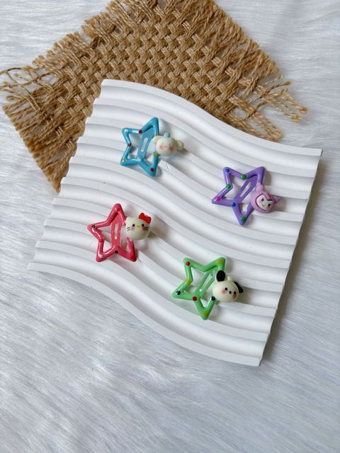 sanrio family star bb clip
