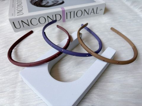 minimalist crystal headband