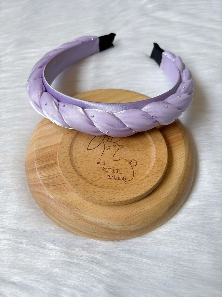 shimmer braid headband