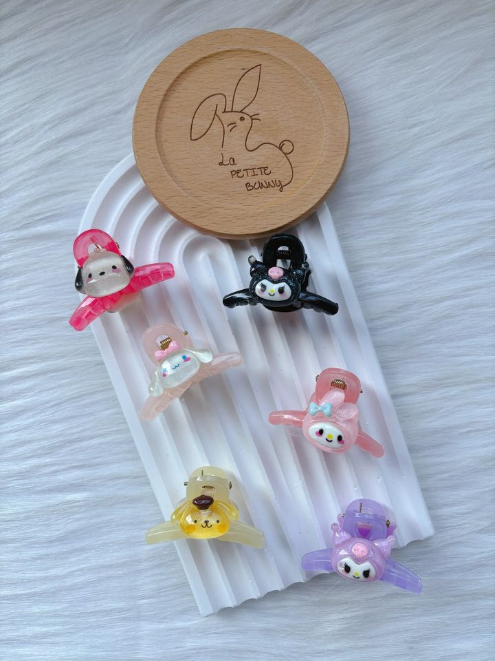 sanrio family claw clip (4cm)