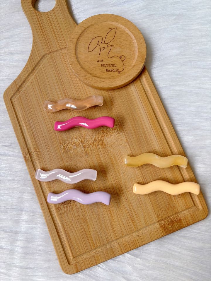 wavy duck clip (2 in 1 set)