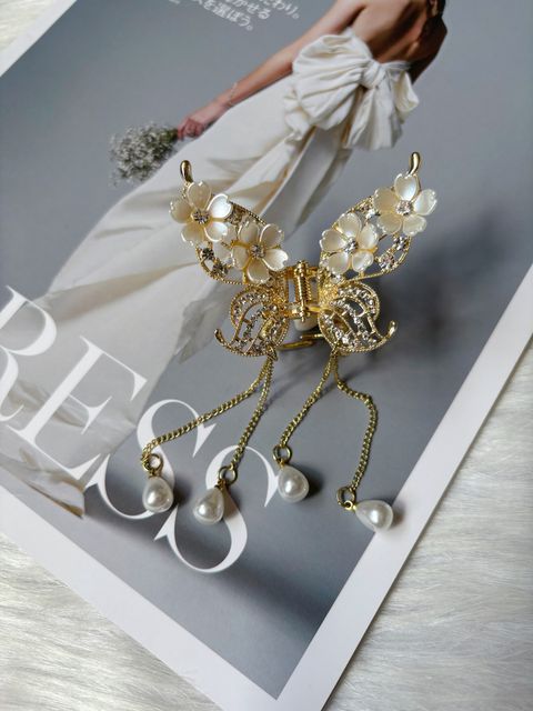 shell flower butterfly claw clip (4cm)