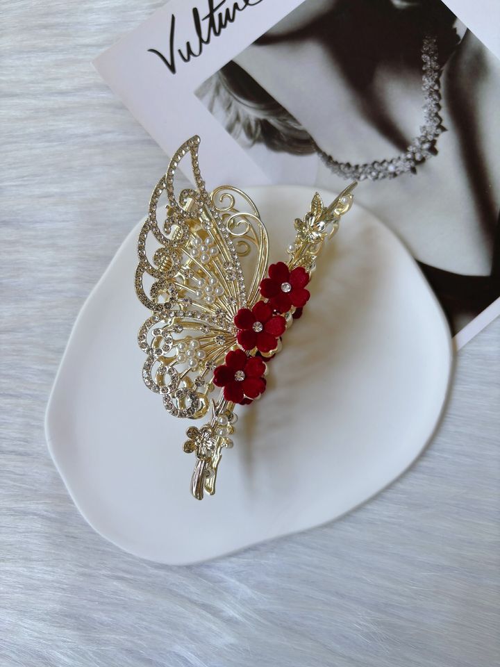 limited edition butterfly claw clip (12cm)